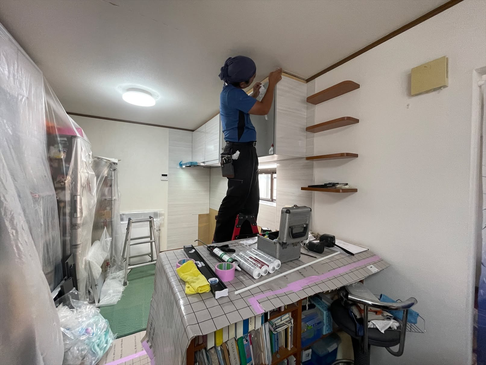 🌟 上尾市の素敵な戸建て住宅で、キッチンのリフォームをお手伝...