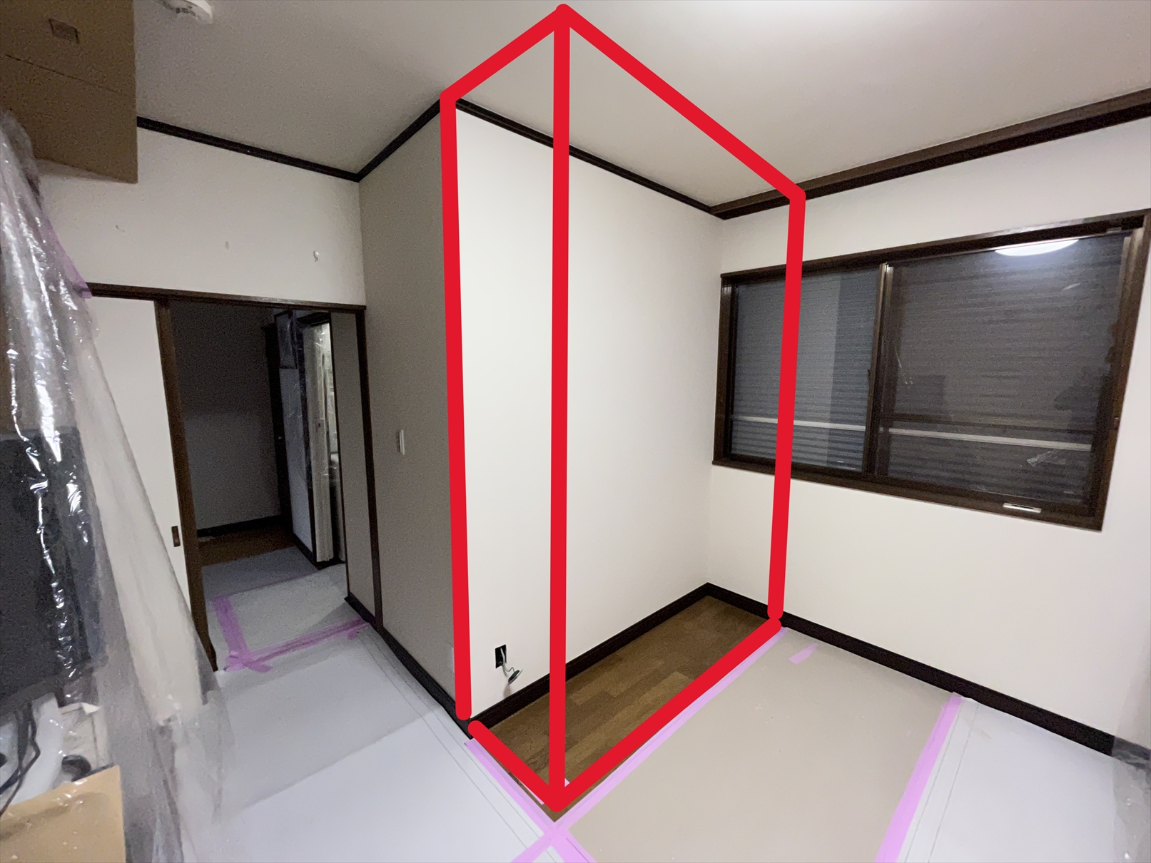 🌟加須市の住宅にて、0.75坪のユニットバスを1.0坪用に拡...