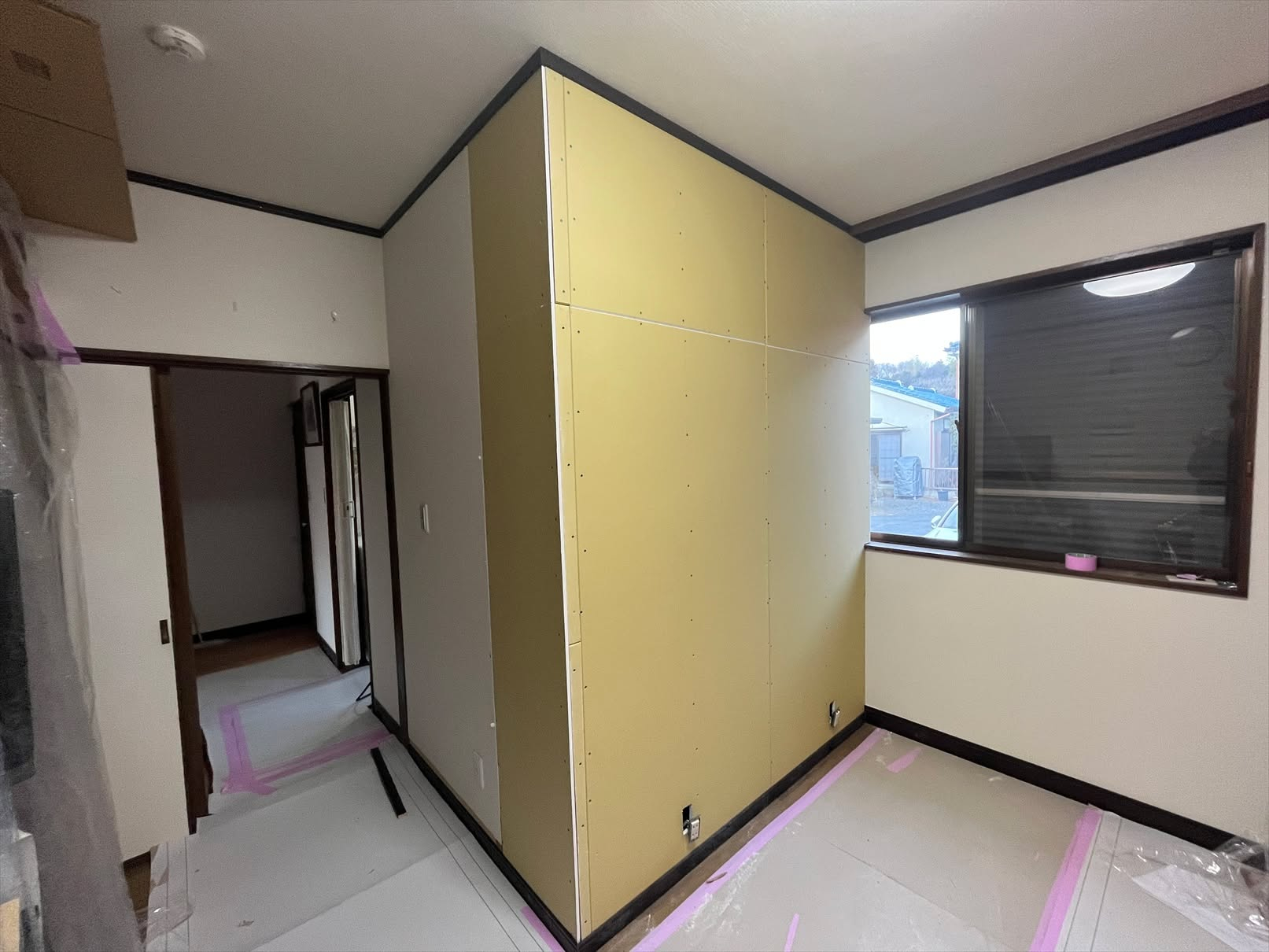 🌟加須市の住宅にて、0.75坪のユニットバスを1.0坪用に拡...