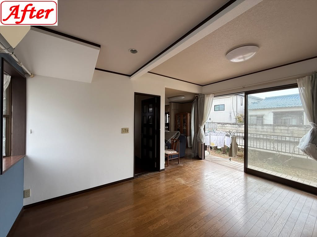 加須市で素晴らしいリフォームをご紹介✨リビングの6畳スペース...