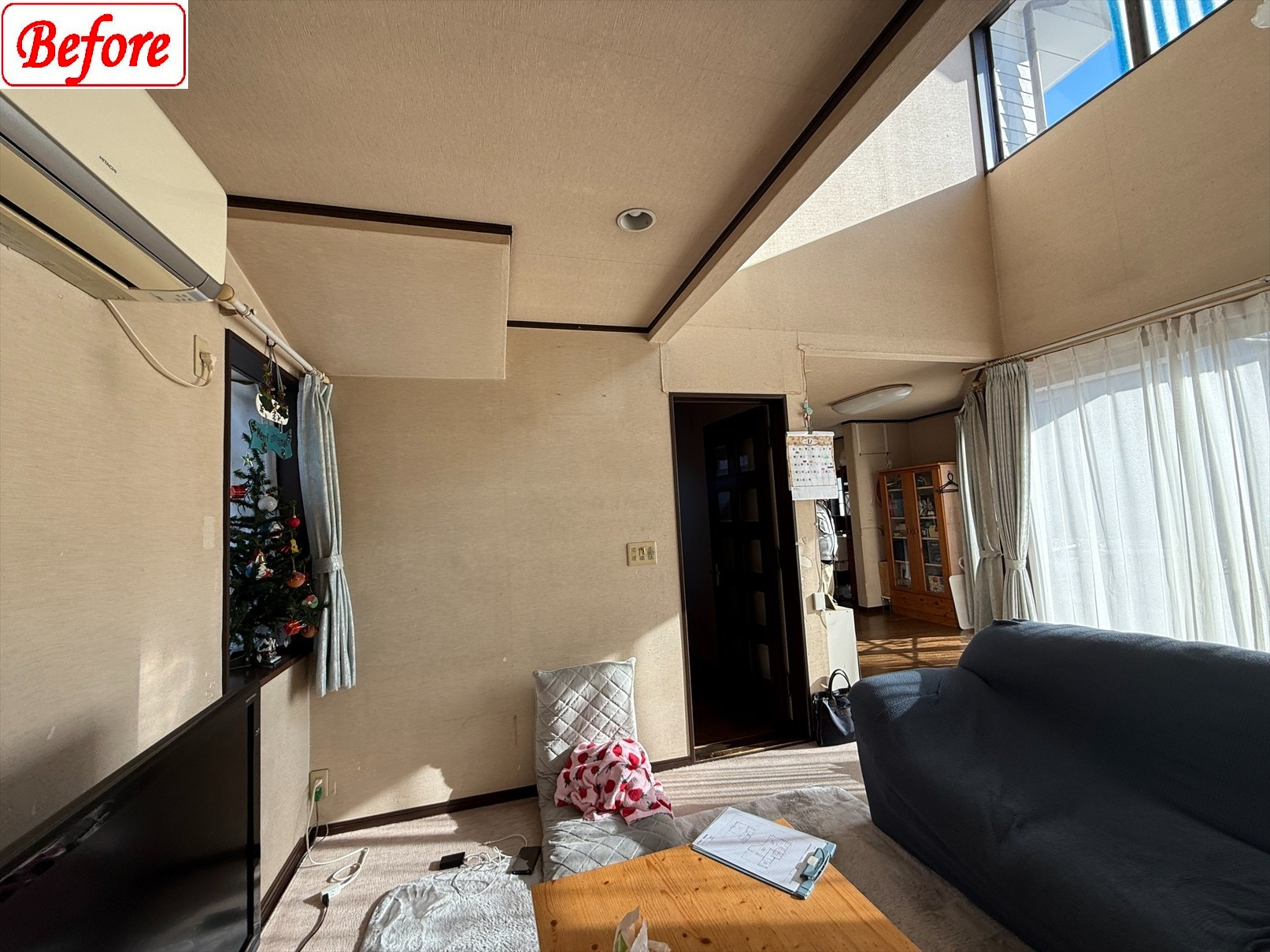 加須市で素晴らしいリフォームをご紹介✨リビングの6畳スペース...