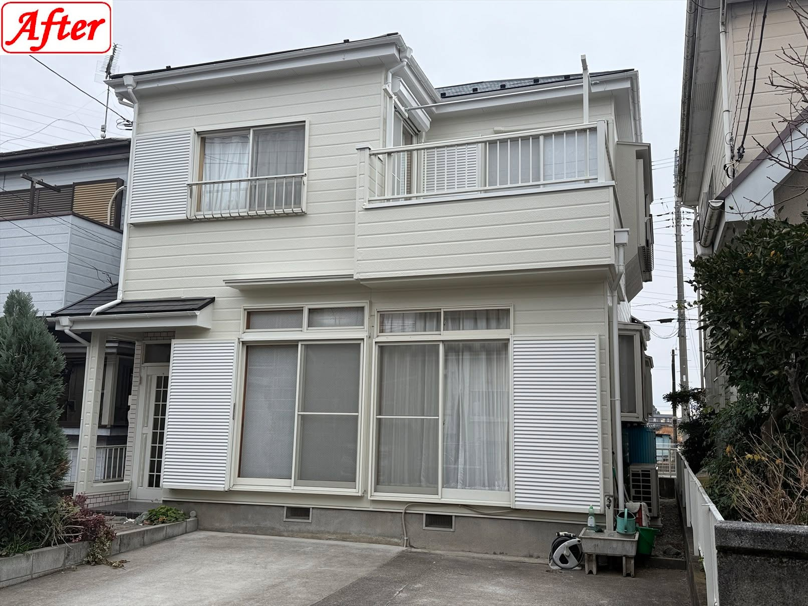 🏠✨(株)エアロックの地元、加須市で外壁と屋根の塗装工事を行...